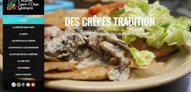 Bienvenue dans le site de la Crêperie Saint Marc nouvelle formule