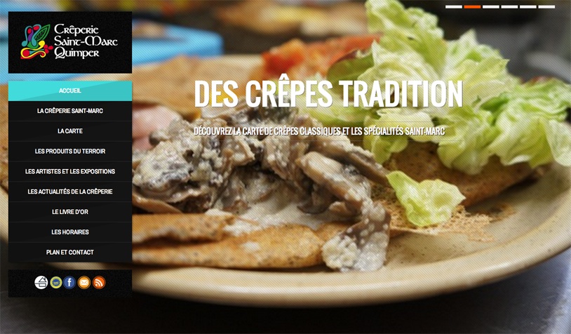 Bienvenue dans le site de la Crêperie Saint Marc nouvelle formule